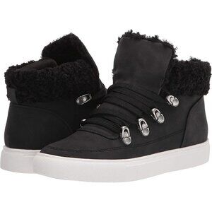 REPORT "Adair" Hi Top Fur Bootie Sneaker Womens Size 7.5